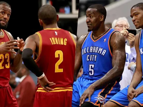 Perkins dijo que Durant subió el audio de Irving pegándole a LeBron adrede