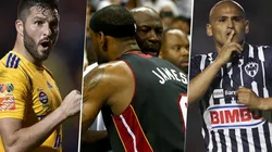 Gingnac, LeBron, Jordan y Suazo