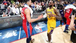 LeBron James y Ben Simmons