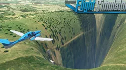 Descubren un agujero negro en el mundo de Microsoft Flight Simulator