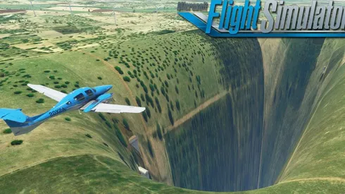 Descubren un agujero negro en el mundo de Microsoft Flight Simulator