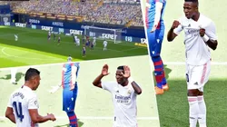 Vinícius puso el 1 a 0 para el Real Madrid con un golazo a pura magia