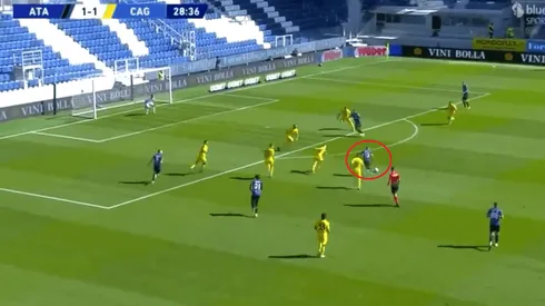 Nivel de Selección Argentina: golazo del Papu Gómez desde afuera del área