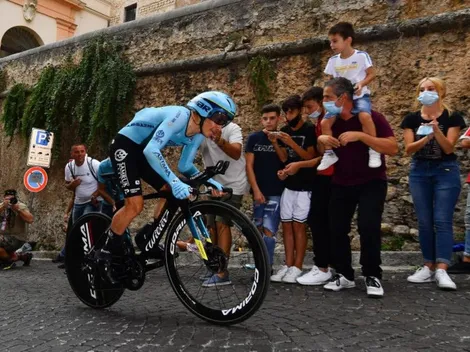 Fuera del Giro 2020: parte médico oficial de Miguel Ángel 'Superman' López