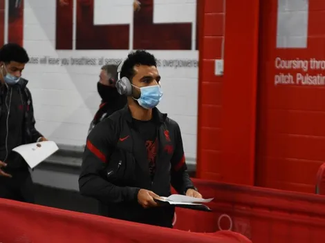 Salah subió dos fotos en medio de los rumores por su positivo de COVID