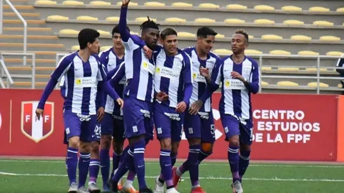 Carlos Ascues anotó el segundo tanto en el triunfo ante Deportivo Llacuabamba.