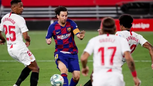 Barcelona recibe en el Camp Nou a Sevilla, en el partidazo de Liga de esta noche. (Foto: Getty Images).
