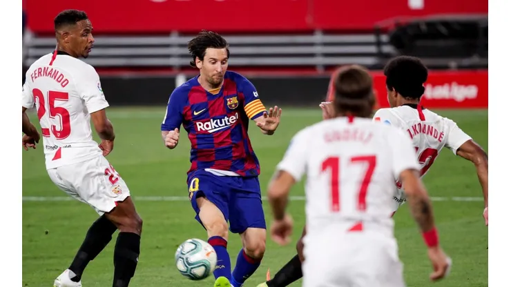 Barcelona recibe en el Camp Nou a Sevilla, en el partidazo de Liga de esta noche. (Foto: Getty Images).