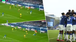 Así fue el gol de James Rodríguez contra el Brighton.