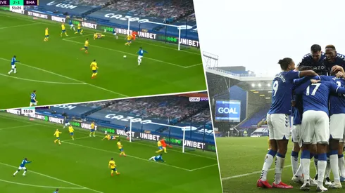 Así fue el gol de James Rodríguez contra el Brighton.