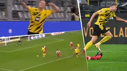 Ni desayunamos y ya Haaland metió un gol con Borussia Dortmund