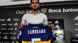 Carlos Zambrano suma cuatro partidos como titular en Boca Juniors.