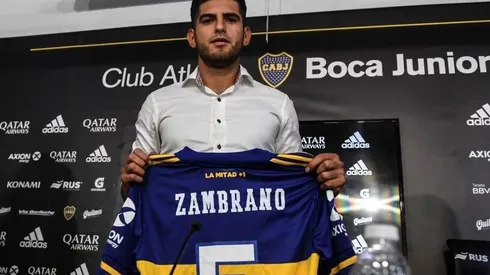 Carlos Zambrano suma cuatro partidos como titular en Boca Juniors.