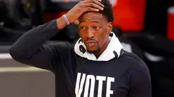 Bam Adebayo antes del Miami Heat ante Los Angeles Lakers