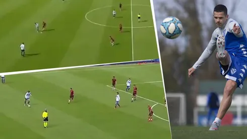 Gago es tendencia por el partidazo que jugó con Vélez: "Dos pases, dos goles"