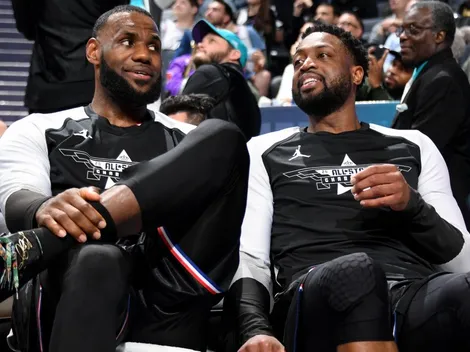 Perkins puso a Davis como el mejor compañero de LeBron y Wade respondió