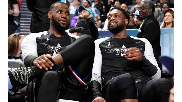 LeBron James y Dwyane Wade