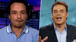 Tremendo cruce de David Faitelson y Mauricio Pedroza por el América - Pumas