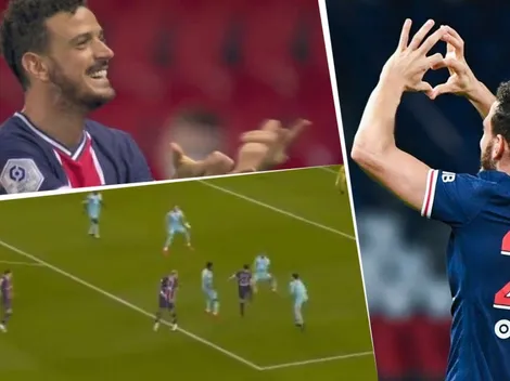 El primer gol de Florenzi con PSG es una locura: qué volea, por favor