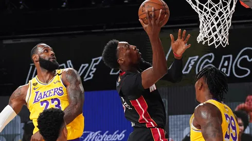 LeBron James y Bam Adebayo