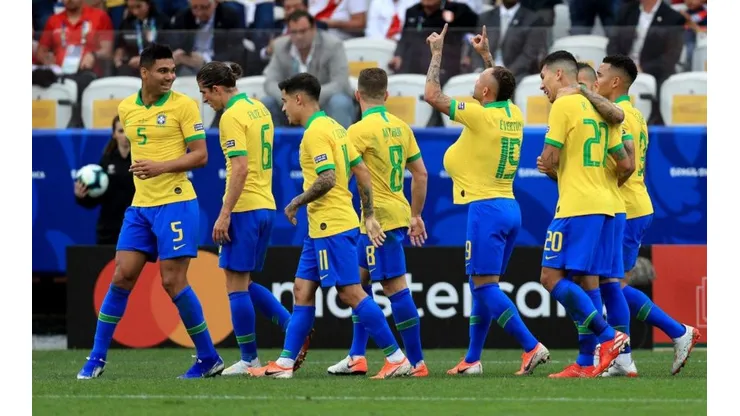Brasil viene de ganar la última Copa América.