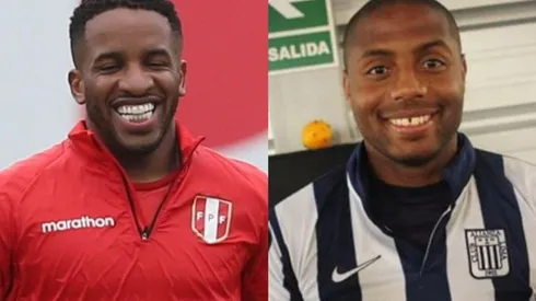 Jefferson Farfán no paró de reír con las divertidas pantuflas de Roberto Guizasola.