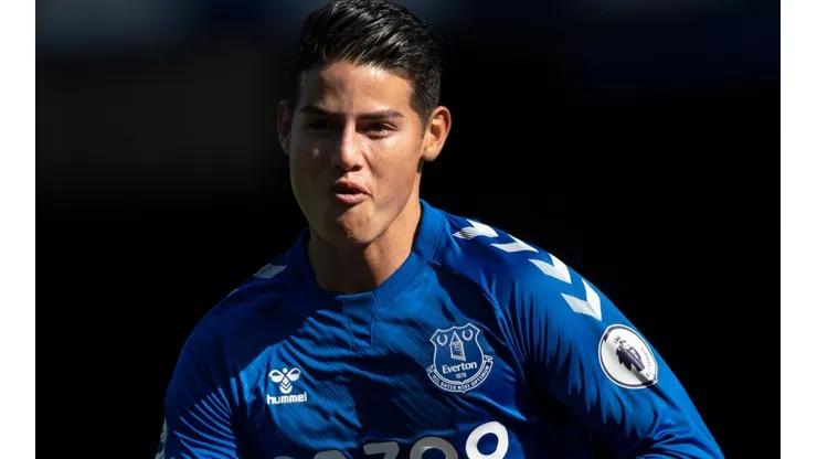 Malas noticias para James: salió el reporte de los lesionados del Everton