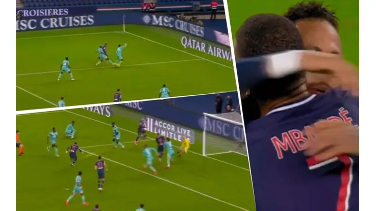 Mbappé la armó como los dioses y Neymar puso el primero del PSG