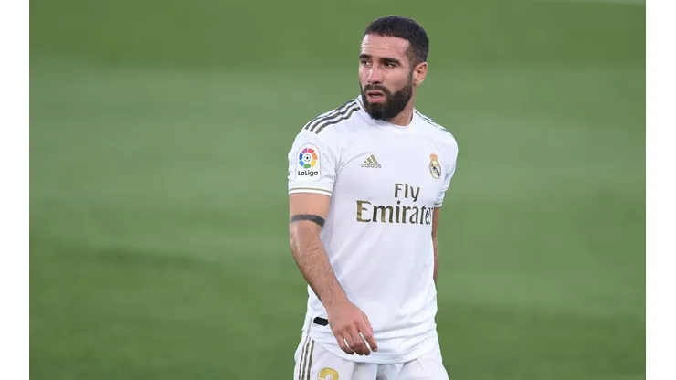 Sufre Real Madrid: Carvajal se lesionó su rodilla derecha
