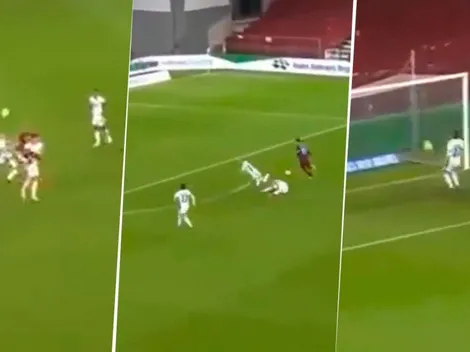 Pasó en la Europa League: con ustedes, el peor gol del año