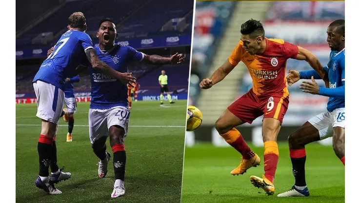 Alfredo Morelos dejó sin Europa League a Radamel Falcao.