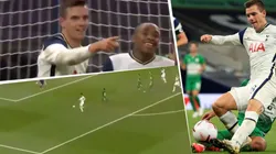 Kane lo dejó solo y Lo Celso definió con mucha clase para el gol del Tottenham