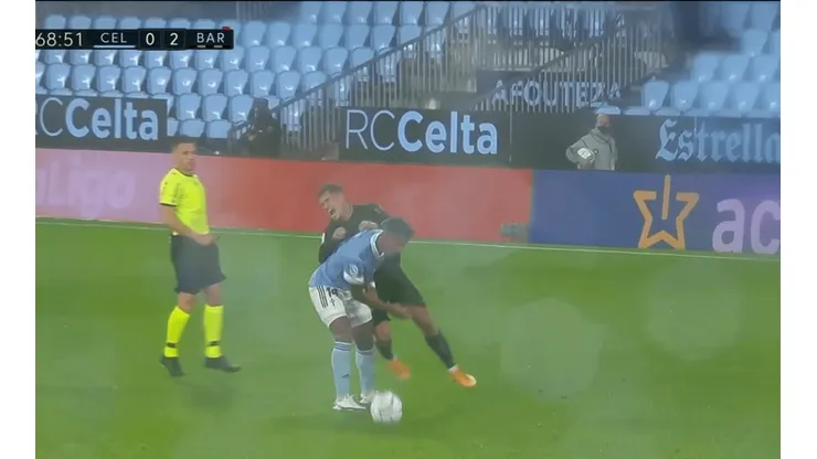 Renato Tapia jugó 74' en la derrota 3-0 del Celta de Vigo.