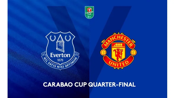 Los 'Toffees' y los 'Red Devils' lucharán por un cupo a las semifinales de la Copa de Inglaterra.
