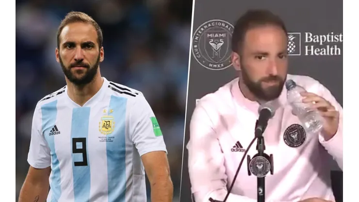 A Higuaín le hablaron de la Selección Argentina y se enojó
