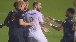Higuaín habló tras el incidente en su debut en Inter Miami
