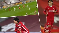 Video: el inexplicable fallo de Minamino en la Carabao Cup con el Liverpool