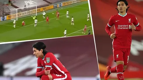 Video: el inexplicable fallo de Minamino en la Carabao Cup con el Liverpool