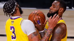 Anthony Davis y LeBron James