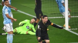 De la mano de Messi y Ansu Fati, Barcelona le ganó con diez al Celta de Vigo