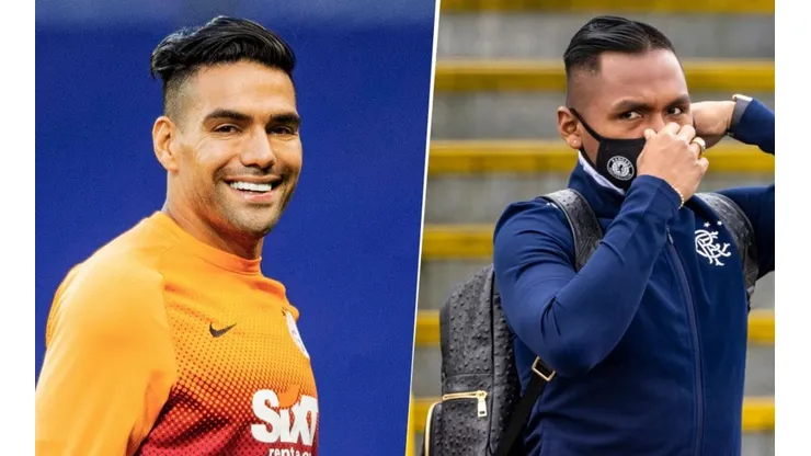 Radamel Falcao y Alfredo Morelos, frente a frente en la Europa League.