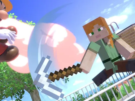 ¡Locura total! Los personajes de Minecraft llegan a Super Smash Bros. Ultimate