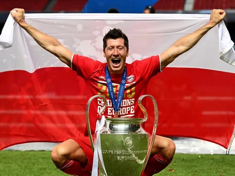 UEFA eligió a Robert Lewandowski como el mejor jugador de la temporada 2019/2020