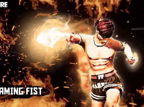 Free Fire anticipa la llegada de su nueva skin ¡Puños de Fuego!