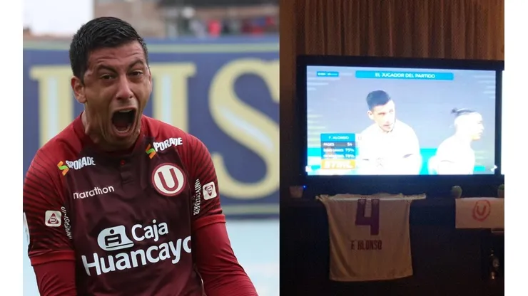 Federico Alonso ya tiene 3 goles este año con la U.