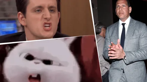 Memes sobre Alex Rodríguez (Getty Images y Twitter)