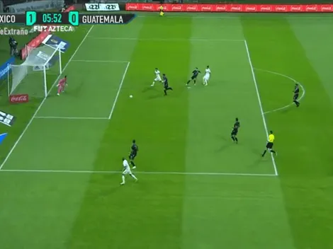 Empezó encendido: Henry Martín adelantó al Tri