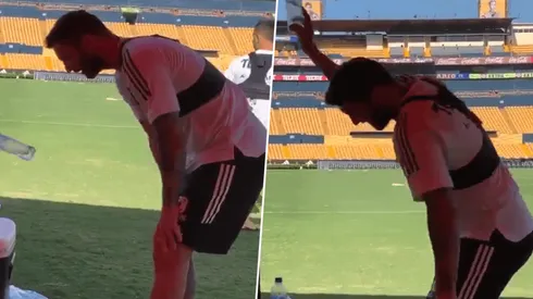 André-Pierre Gignac no pudo con el challenge.