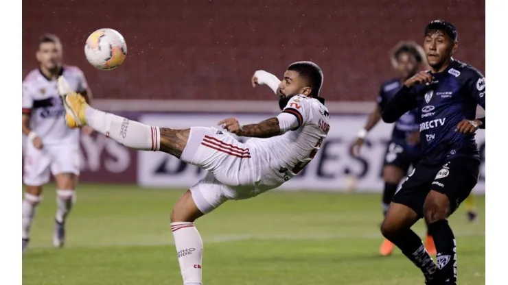 Flamengo vs. Independiente del Valle por la Copa Libertadores (Foto: Getty Images)