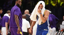 LeBron y Curry muy atentos con el debate presidencial